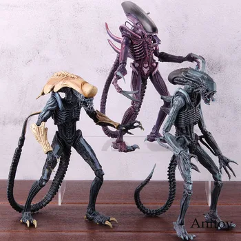 

Alien VS PRedator NECA Alien Figure Arachnoid / Chrysalis / Razor Claws AVP Alien Action Figure PVC Collectible Model Toy