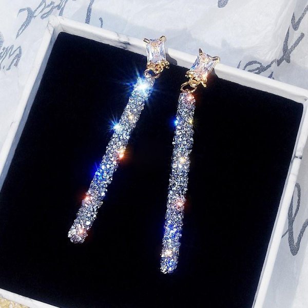 Trendy Long Tassel Butterfly Drop Earrings Gold Color 2021 Fashion Hanging Women Earrings Summer Jewelry Girls Party Gift