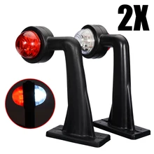 #Special Offers Mayitr 2pcs 10-30V RedWhite Truck Trailer Lorry Light 6LED Side Marker Light Indicator Lamp for Car Light Source #Special Offers Mayitr 2pcs 10-30V RedWhite Truck Trailer Lorry Light 6LED Side Marker Light Indicator Lamp for Car Light Source