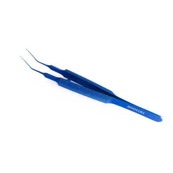 

Titanium Masket Capsulorhexis Forcep 95mm angled ophthalmic eye instrument