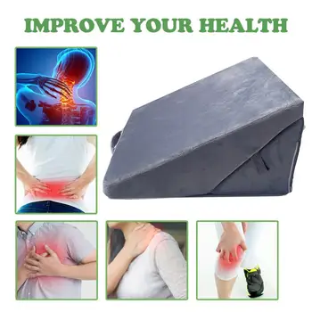 

Sleeping Memory Foam Cushion For Orthopedic Pillow Leg Elevation Back Lumbar Protection Support Memory Foam Incline Cushion