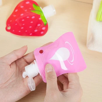 

1PCS Portable small lotion empty bottle suitcase storage bag shampoo shower gel cosmetics bottleable storage bottle