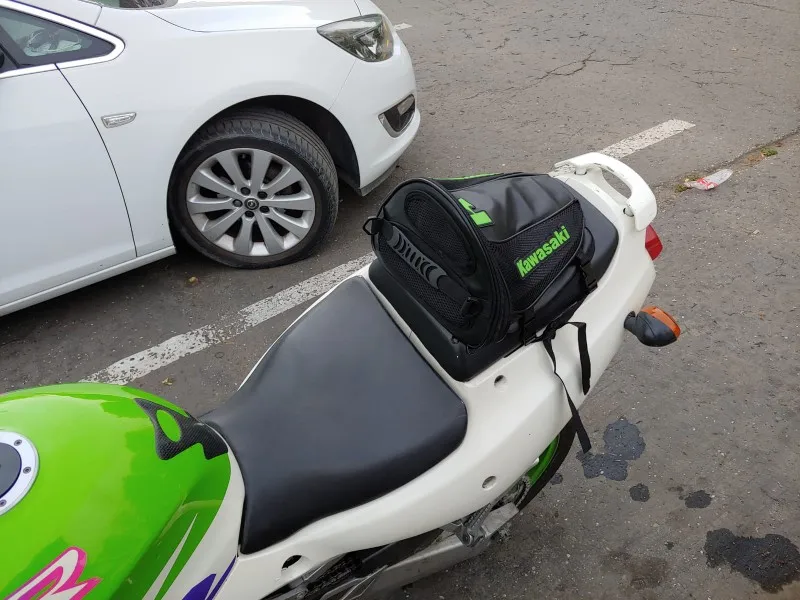 Kawasaki moto rcycle кожаная сумка на заднее сиденье сумка Оксфорд Топ чехол Многофункциональный наплечный рюкзак Водонепроницаемый запасной mochilas