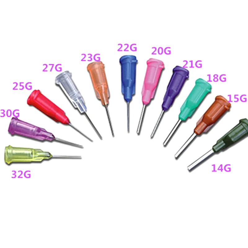 

10Pcs/lot Dispensing Screw Needles Tip For Liquid Dispenser Syringe Syringes for Mixing Many Liquid