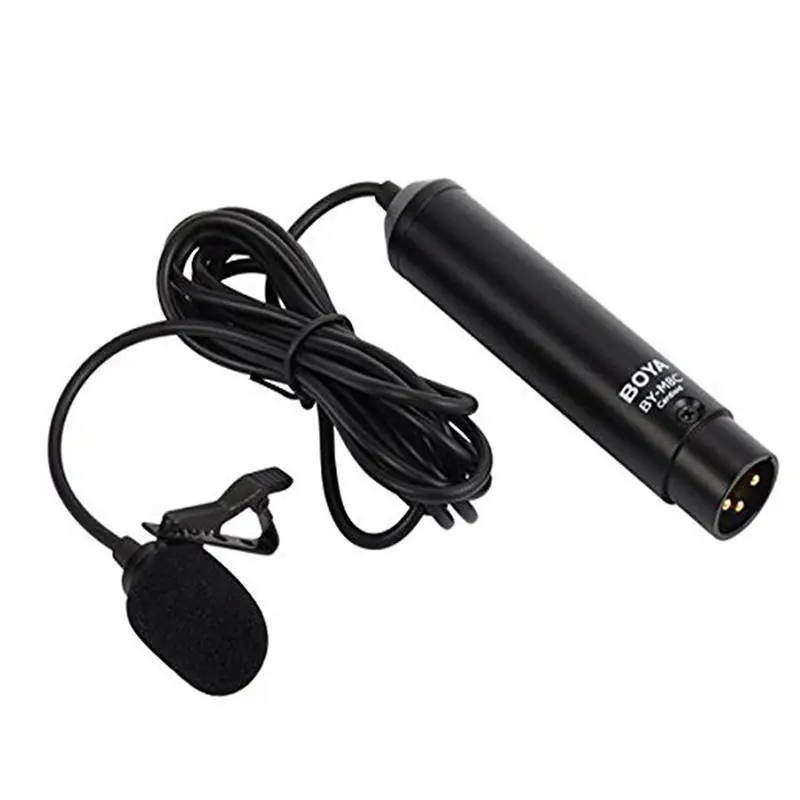 

BOYA Cardioid XLR Output Condenser Microphone BY-M8C for Canon Sony Panasonic Camcorders Zoom Audio Recorders