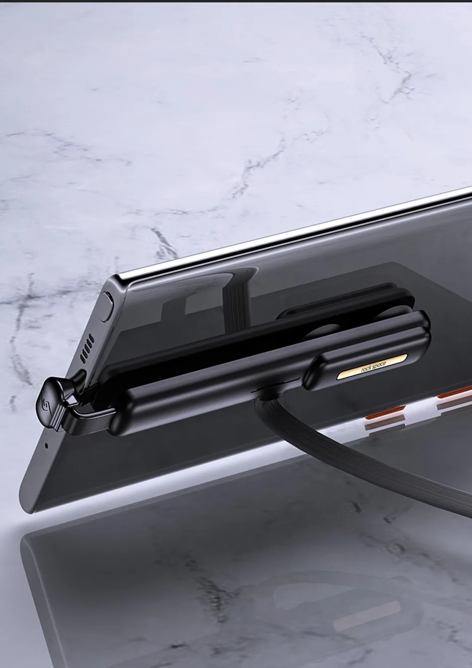 ROCK type-C USB игровой кабель для мобильного телефона samsung S10 S8 S9 huawei P20 Pro P30 2A Быстрая Зарядка Синхронизация USB C присоски провод