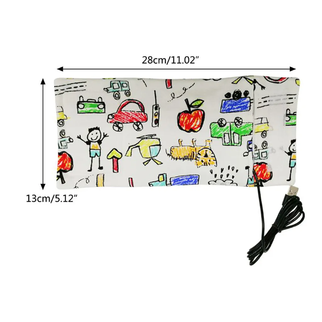 Портативный USB молока воды теплые дорожная коляска мешком термосом быстро