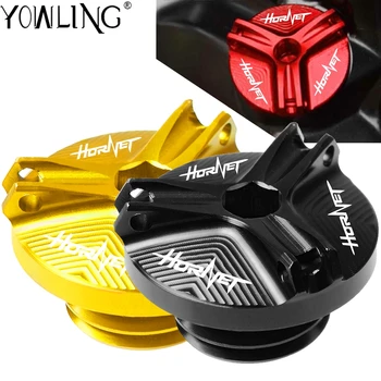 

Motorcycle CNC Aluminum M20*2.5 Engine Oil Filter Cup Plug Cover For HONDA Hornet 600 900 HORNET CB600F 2007 2008 2010 2011 2012