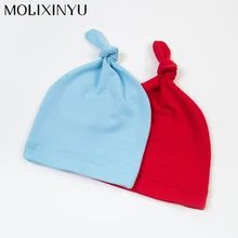 MOLIXINYU; сезон осень-зима; шапка для маленьких девочек; Милая шерстяная шапка для мальчиков; Вязаная хлопковая мягкая шапка для малышей