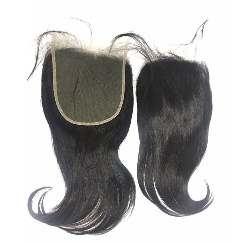 【Addbeauty】Straight 1"-20" H бразильский Волосы remy застежка предварительно вырезанные один размер человеческих волос 5x5 HD Transaprent Кружева Закрытие