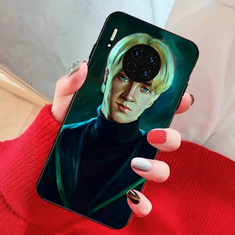 TOPLBPCS Draco Malfoy мягкий чехол для телефона huawei mate 9 10 20 30 pro lite X Y5 6 7 prime 2019 2018|Бамперы| |