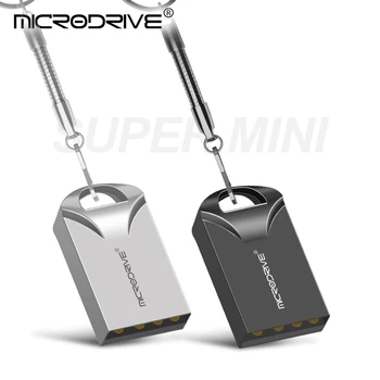 

Mini metal USB flash drive 16GB 32GB 64GB 128G Personalise usb флэш-накопители Pen Drive USB Memory Stick U disk gift free ship