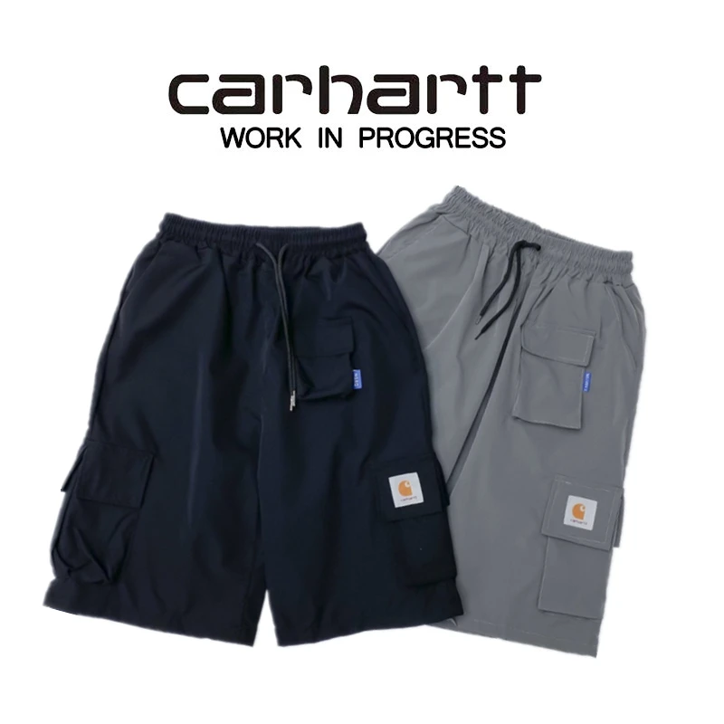 Мужские шорты Carhart-2021 летние брендовые функциональные повседневные с