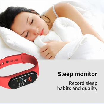 

Silicone Waterproof Large Color Screen Smart Watch Body Temperature Texting Heart Rate Pedometer Sports Bracelet Unisex