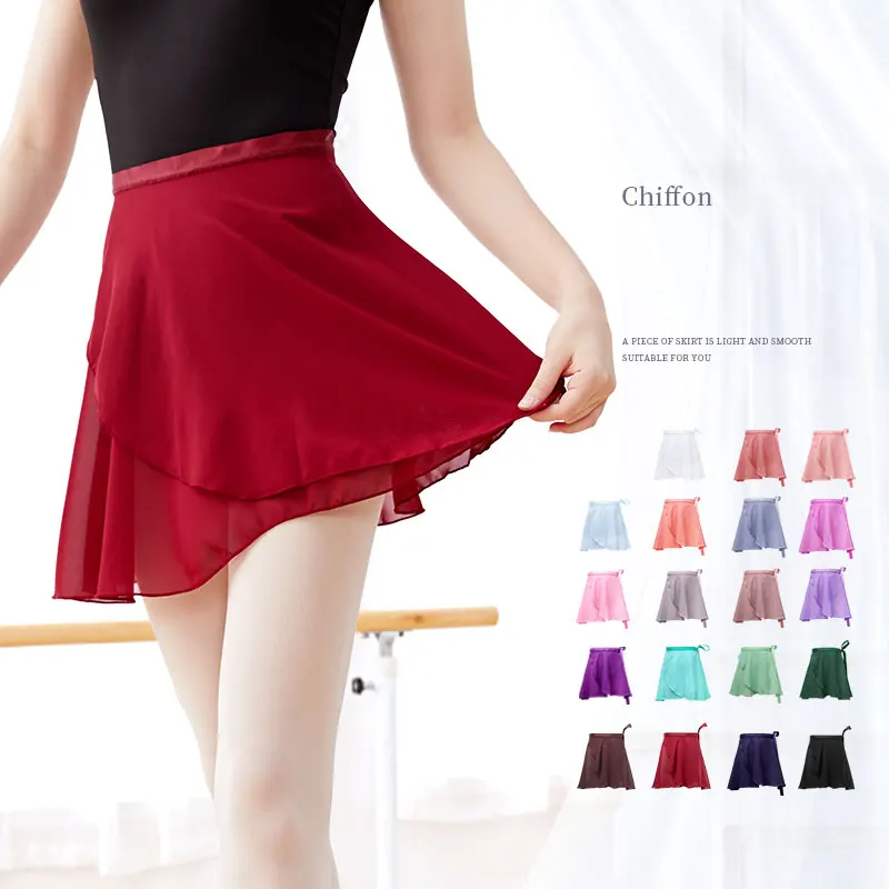 Dancing Skirts Chiffon Skirt Chiffon Wraptutu Dance Skirt Ballet