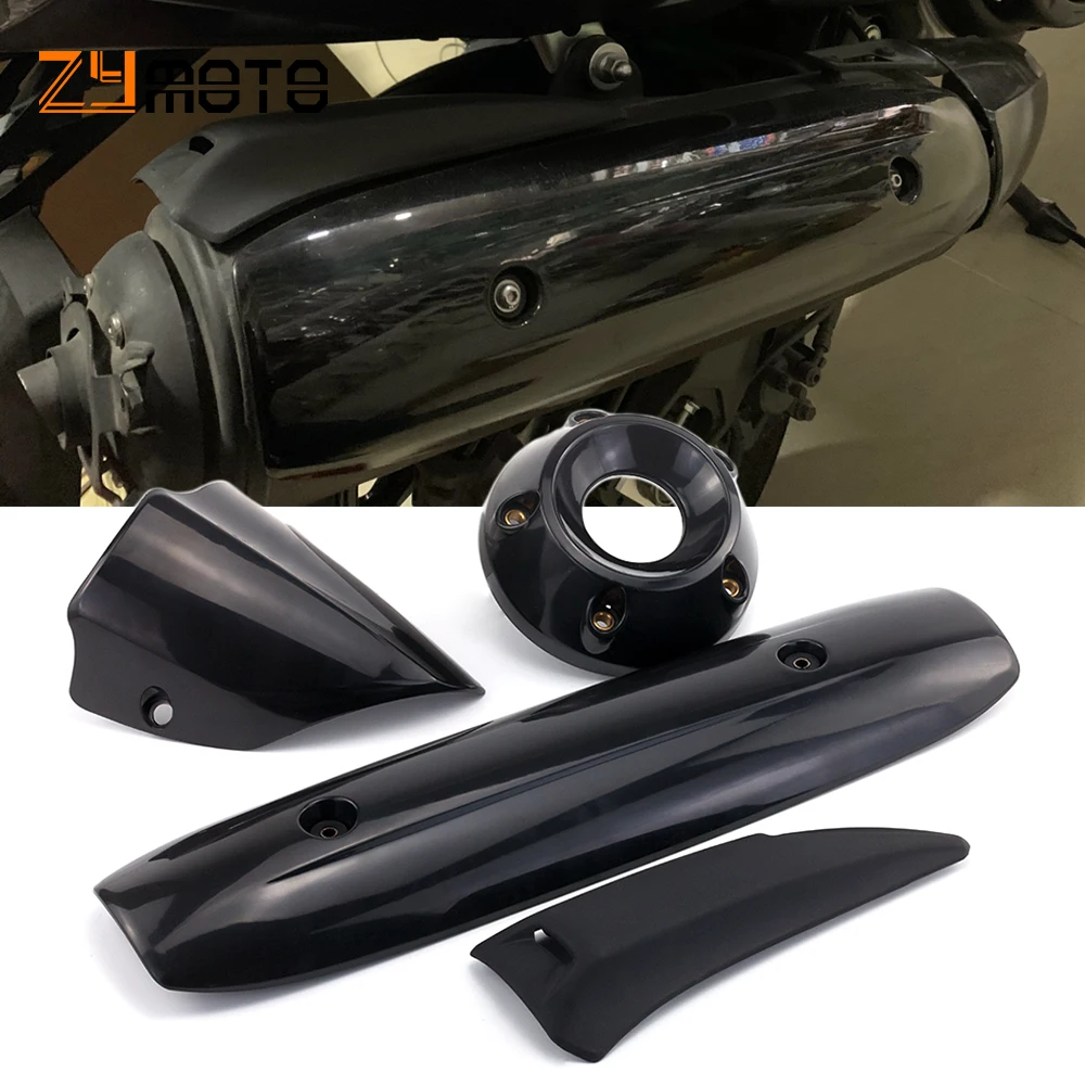 Motorcycle Exhaust Pipe Cover Cowl Protector Heat Shield Guard For Yamaha Tmax500 Tmax530 2012 2016 2015 Tmax 500 530 T Max Exhaust Exhaust Systems Aliexpress