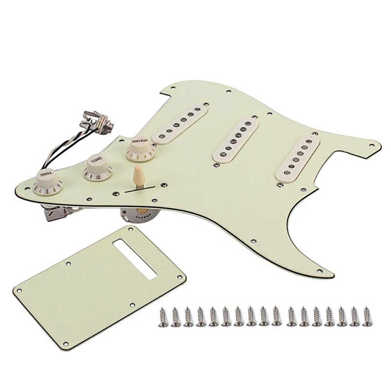 Предпроводные Sss Pickguard Alnico V Пикапы Для струнной гитары