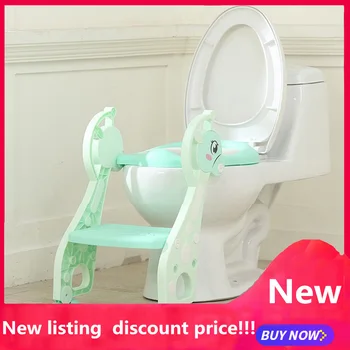 

Baby Toilet Seat talheres Children Portable Deer Toilet Ring Baby Outdoor Travel Potty Folding Chair stool Child Potty Seat
