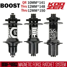 Koozer MF480 32H MTB Boost Задняя Ступица 24 полный фиксированный редуктор трещотка для горного велосипеда 10 мм 141 и 12 мм 148/150 для 8 9 10 11S или XD 12S