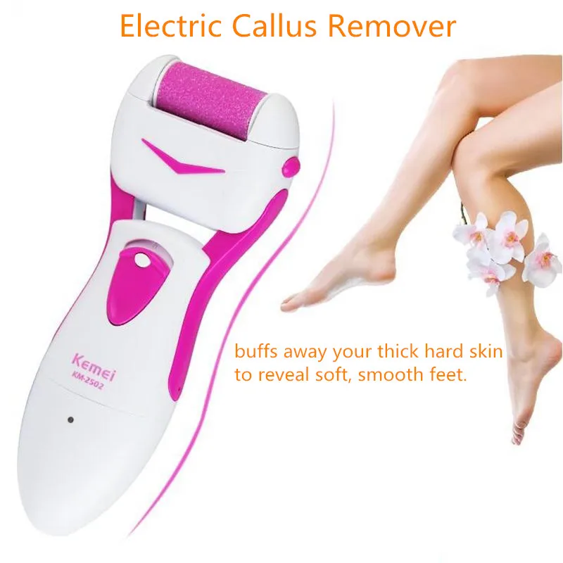 

Electric Foot File Callus Remover Pedicure Tools Kit 2 Roller for Dry Feet, Hard, Dead Callused Skin Cracked Heels Care Tool