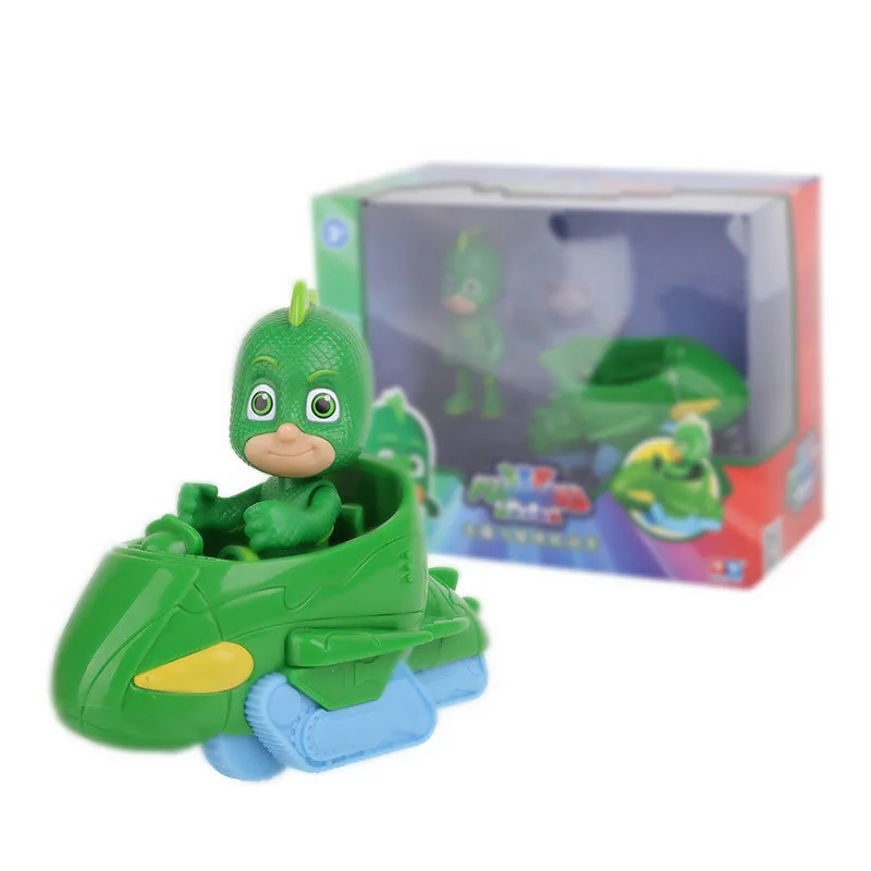 Pj Masks оригинальные игрушки Catboy Owlette Gekko модель автомобиля Аниме Фигурка Pj Mask набор аксессуаров игрушки для детей подарок на вечеринку 2S20 - Цвет: NO BOX