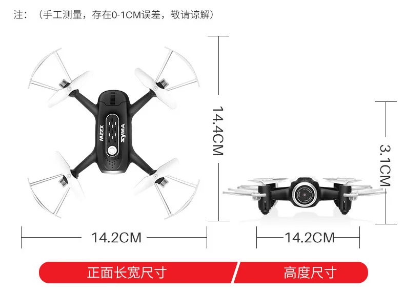 SYMA X22W RC Самолет в режиме реального времени Трансмиссия квадрокоптера мини-Дрон 640*480P Wifi передача изображения RC вертолет игрушки для детей