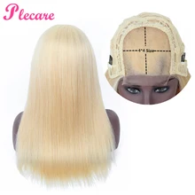 Plecare 4*4 человеческие волосы парики 613 парик кружева Закрытие человеческих волос парики для черных женщин прямые бразильские не реми волосы