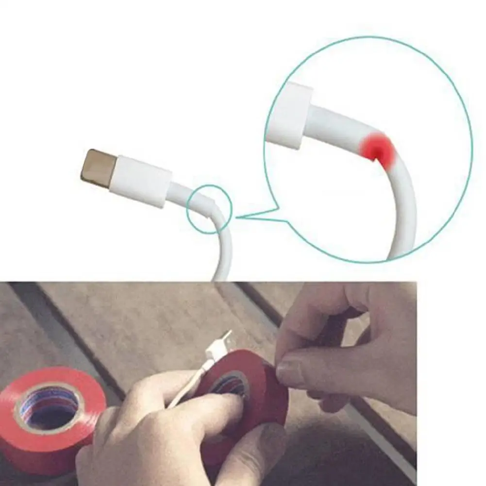 DishyKooker 10 шт. защитный чехол для iPhone iPad USB кабель для зарядного устройства