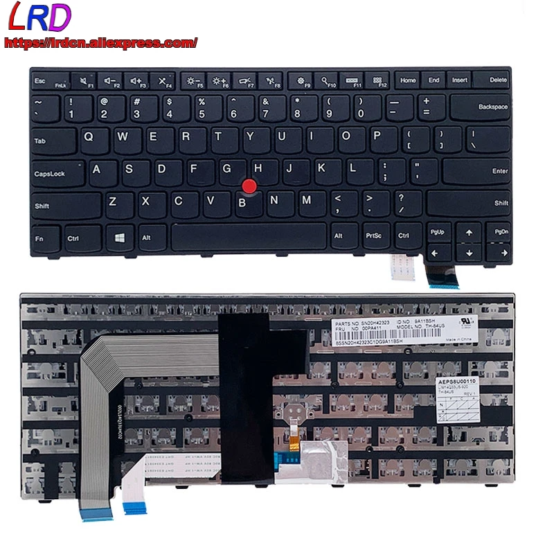 

US English New Keyboard for Lenovo Thinkpad 13 T460s T470s S2 2nd Laptop