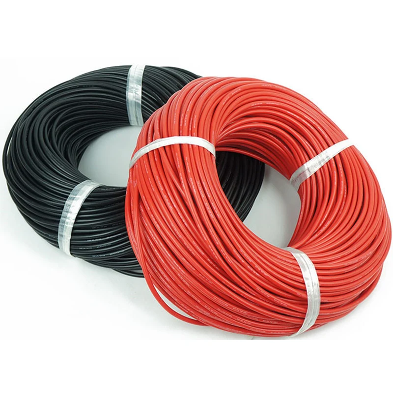 1 м/лот 10AWG Силиконовый Электронный провод UL3239 Ультра гибкая тестовая линия силикагелевый кабель высокотемпературные провода мягкая луженая медь