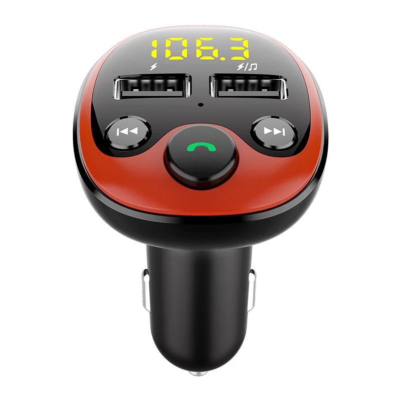 FM модулятор YIBEIKKA беспроводной Bluetooth автомобильный комплект громкой связи mp3