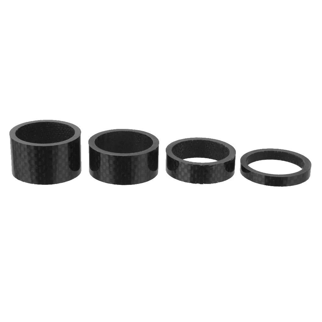 5/10/15/20mm Bicycle Bike Fork Handle Bar Stem Carbon Fiber Washer Spacer