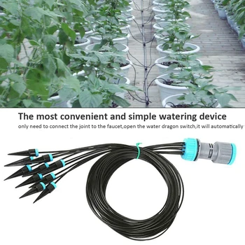 

10Pcs Irrigation Component 10 Head Drip Automatic Watering Device Water Seepage Drip Irrigation