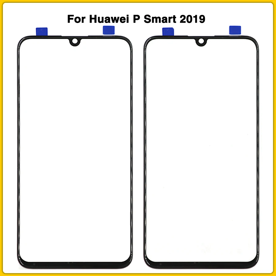10 шт. переднее стекло для ЖК экрана Huawei P Smart 2019|Сенсорные панели (тачскрин)| |
