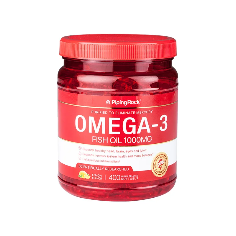 

Глубоководное Рыбное масло Omega 3 для защиты сердечно-сосудистых и сосудистых сосудов, 400 мягких гелей
