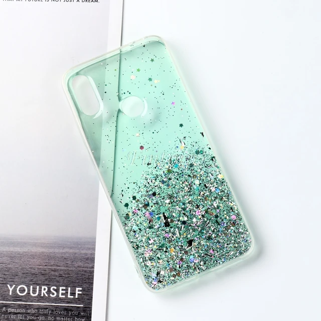 Redmi Note 10 Pro Case Epoxy Cover For Xiaomi Redmi Note 9 Pro 8 9S 8T 9A 9C Case Mi 11 Ultra 9T 10T Pro lite Poco F3 M3 X3 F2 Green