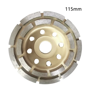 

Diamond Cup Wall Ground Metalworking Time Saving Rotary Tools Milling Disc Shape Double Row Grinding Wheel Concrete Masonry