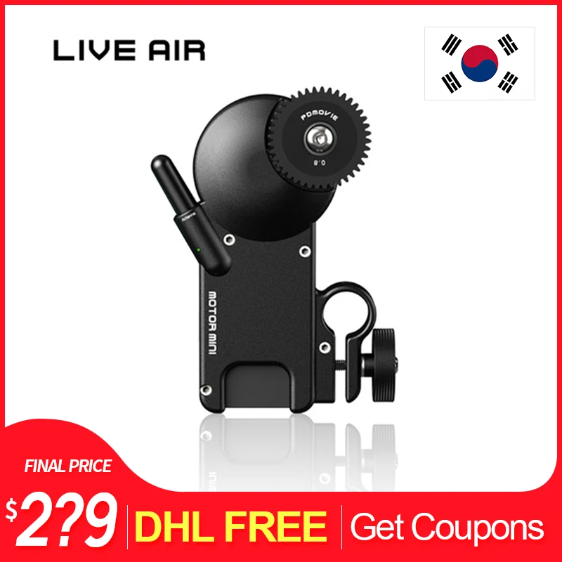 PDMOVIE LIVE AIR PDL-AF и PDL-AZ Bluetooth Беспроводная система слежения за фокусом для DSLR купить LIVE AIR получить RIG AIR free VS TILTA