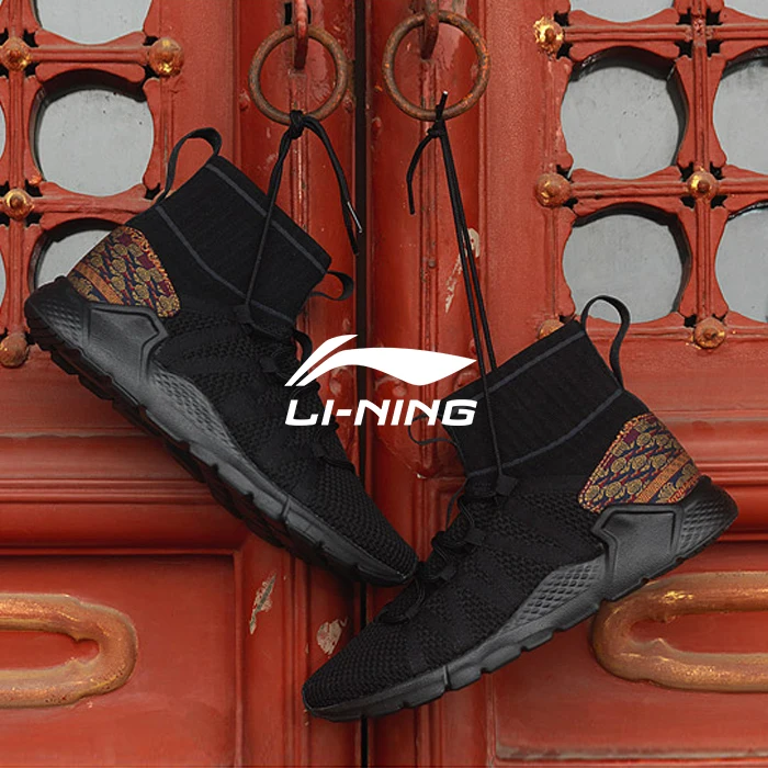 Li-Ning/мужская спортивная прогулочная обувь на планете; кроссовки с нескользящей подкладкой; кроссовки для фитнеса; спортивная обувь; SJFM18