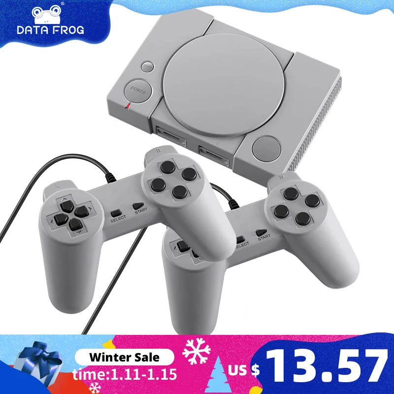 Игровая консоль ретро DATA FROG Mini 620 для двоих игроков|Игровые консоли| |