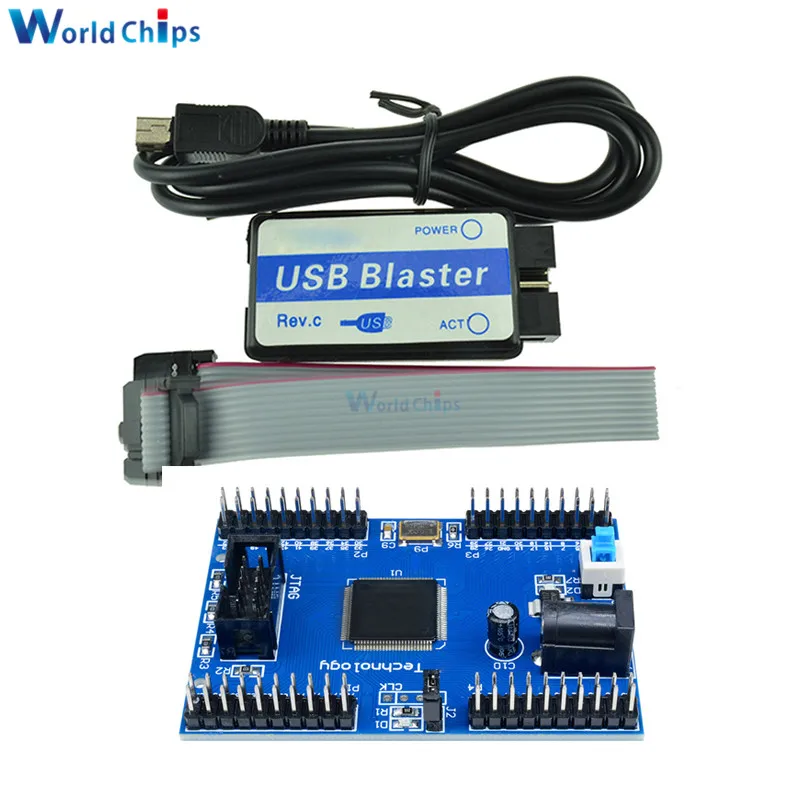 diymore Max II EPM240 CPLD Development Board Module Learning Board USB Blaster Mini USB Cable 10-Pin JTAG Connection Cable DIY