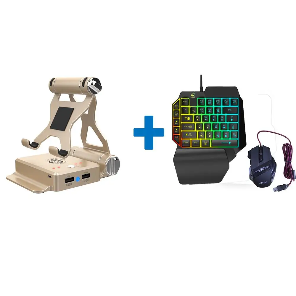 

GameSir X1 BattleDock Wired/Wireless Converter Stand Adapter Wired Gaming Keyboard and Mouse for PUBG Fortnite FPS Game