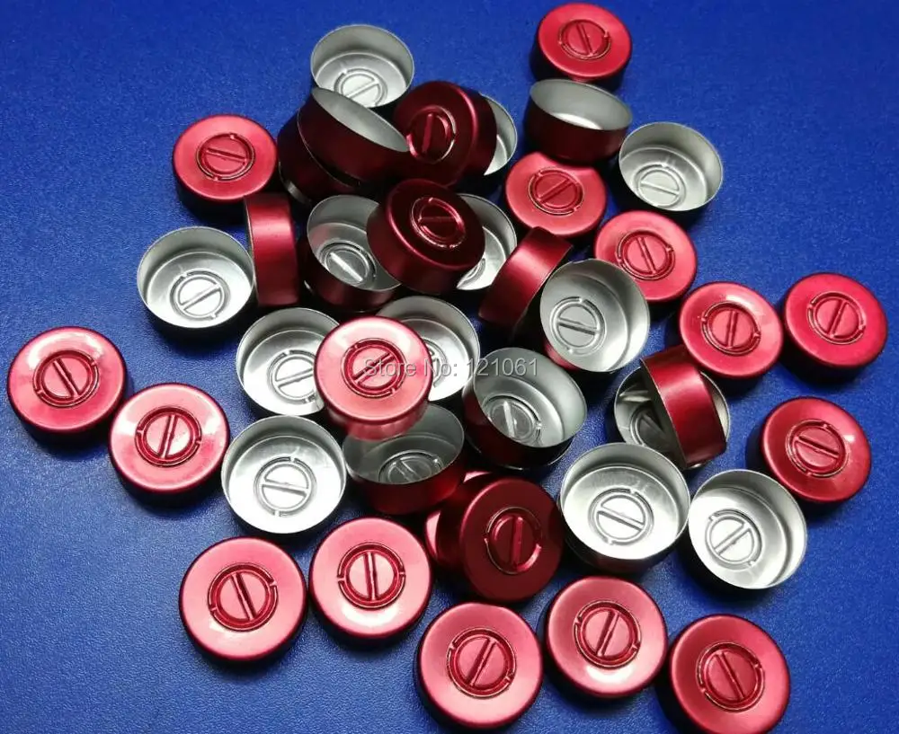 20mm aluminium cap ,1000pcs/lot,Pharmaceutical Caps,Aluminium Tops for crimp glass vial,Aluminium Sealing Top 2