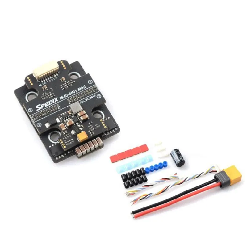 SpeedX IS40 40A BLHeli_S Mini 3-6S 4в1 бесщеточный ESC 20x20 мм для RC Квадрокоптер, Мультикоптер мультиротор Дрон FPV гоночная модель