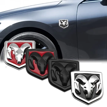 

3D Car Styling Sticker Decal metal Emblem Rear Tailgate for Dodge journey ram 1500 caliber nitro charger durango Auto accessorie