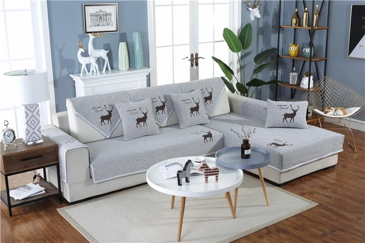 Forros para muebles de sala, хлопок и лен, чехол для дивана, кресло, бросок, для питомца, собаки, Детский водонепроницаемый коврик для гостиной, DW224