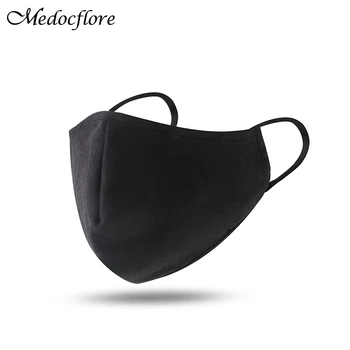 

Washable Cotton Anti-dust PM2.5 Summer Adult Mouth Mask Comfortable Mask For Face With Carbon Anti Pollution Women Mouth Cover