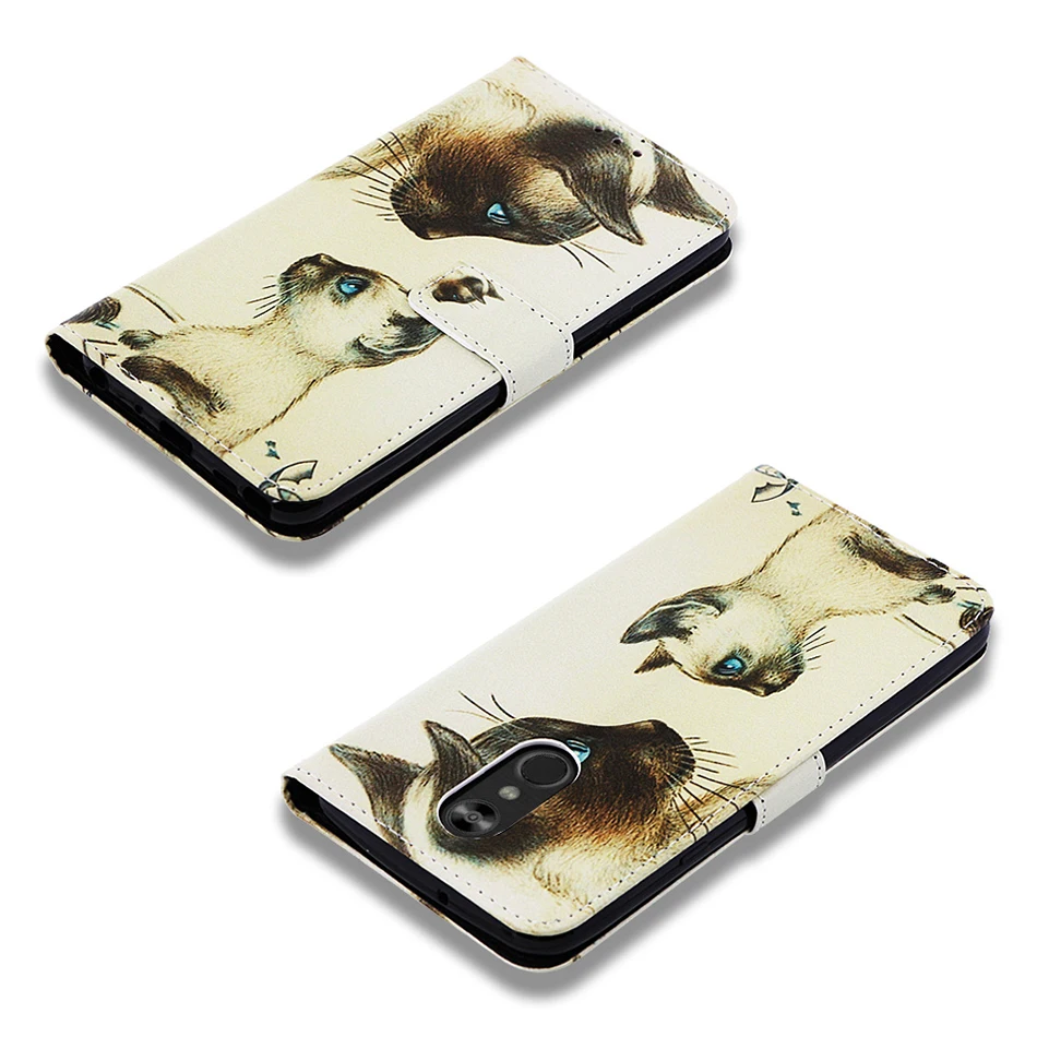 Для Coque Redmi 7A Capa мультяшный держатель Чехол Слот для карт кошелек флип чехол для Xiaomi Redmi Note 7 Чехол K20 Pro Чехол для iPhone 11