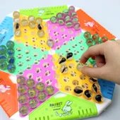 Стационарная коробка игрушечные счеты начальной школы первый класс Математика калькулятор Обучающие инструменты многофункциональный набор мульти-геометрии S