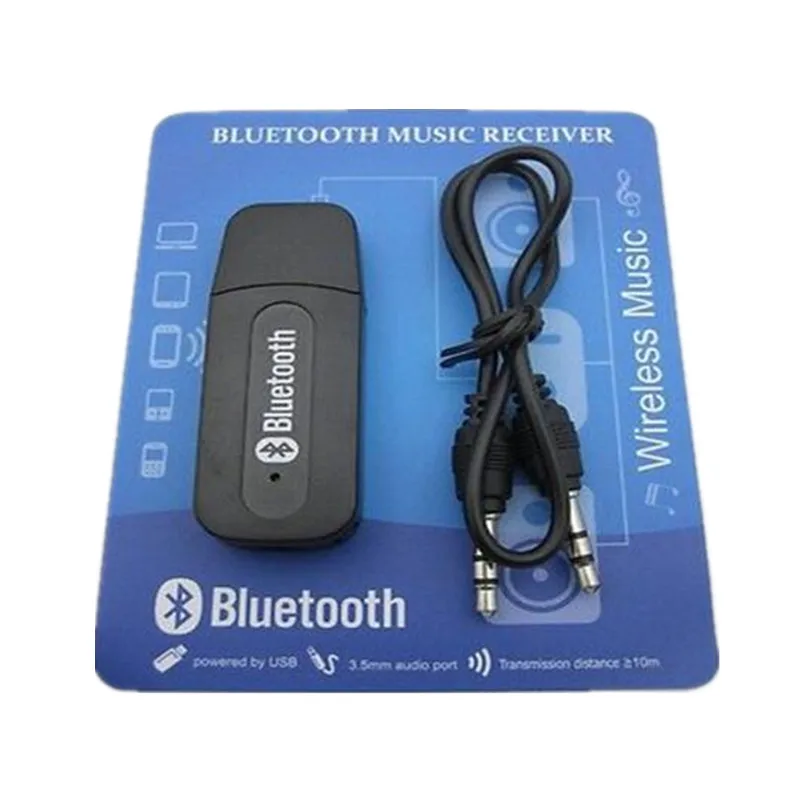 USB Bluetooth музыка 3,5 мм беспроводной аудио стереоресивер для автомобиля AUX домашний динамик usb-адаптер для приемника